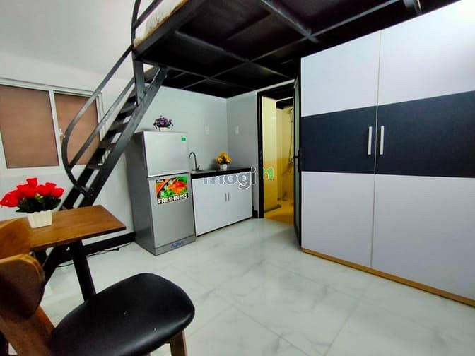 Hình ảnh Phòng Đẹp Gác Lửng Xinh Xắn Ở Phan Xích Long, PN
