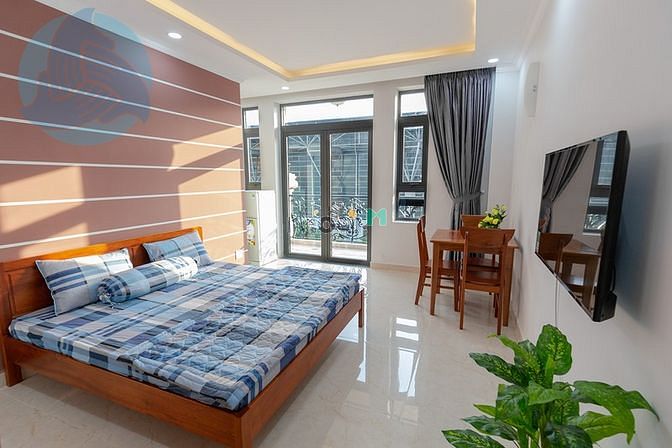 Hình ảnh Phòng 35M2 NT cơ bản, Bacolny, Đại Hạ Giá, ngay Q10