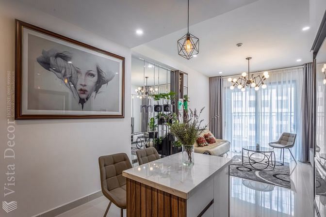 Hình ảnh ❤Cho thuê Trang Chủ MB66.COM / Đăng Ký Tặng 66K Saigon Royal, quận 4 🌍70m2 2pn 1wc full nội thất