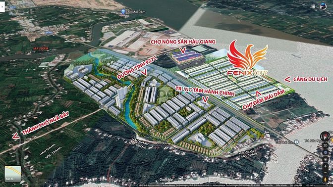 Hình ảnh Bán nhanh nền đẹp mặt tiền View sông Hậu