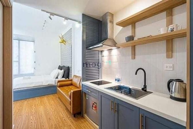 Hình ảnh Cho thuê Trang Chủ MB66.COM / Đăng Ký Tặng 66K River Gate, quận 4 🏫Officetel 32m2 full nội thất