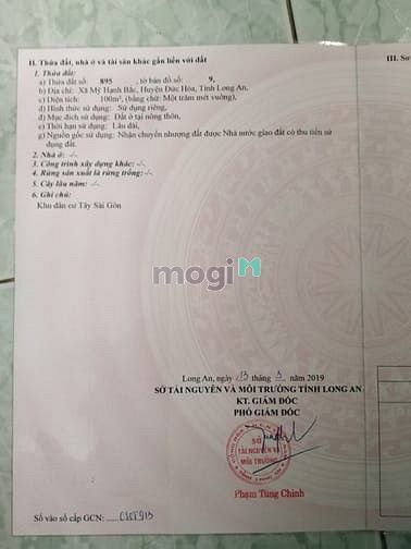 Hình ảnh Bán gấp đất khu 7 kì quan sổ riêng