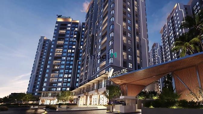 Hình ảnh Căn Hộ WestGate 59m2, 2PN, Bình Chánh, Giá 1 tỷ 9.