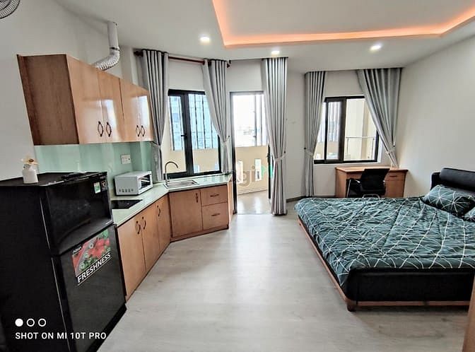 Hình ảnh CHDV Bình Thạnh, đường Nguyễn Văn Đậu, ban công, mới xây
