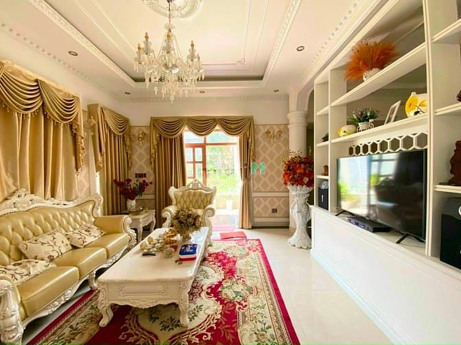 Hình ảnh Biệt thự Phan Văn Trị, Bình Thạnh, 105 m2, 7x15 vuông vức, 14 tỷ.