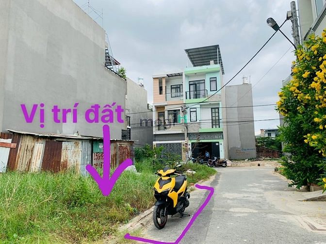 Hình ảnh Bán lô đất 60m2 ngang 5m hẻm xe hơi thông khu dân cư động bộ ở kín