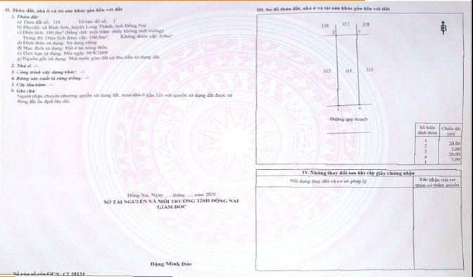 Hình ảnh Đất sổ đỏ sát Sân Bay Long Thành mặt tiền đường lớn ĐT 679