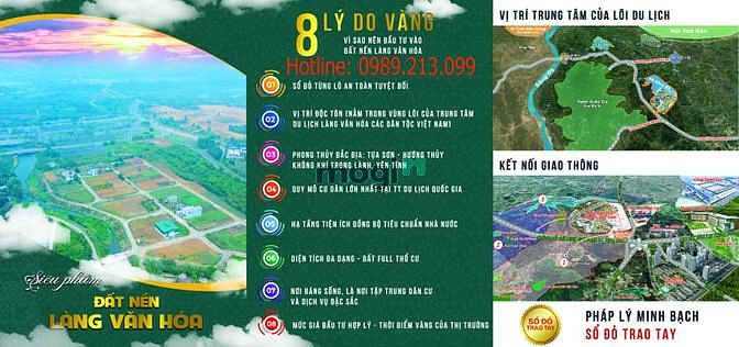 Hình ảnh Mở bán đất khu tái định cư LÀNG VĂN HÓA 54 DÂN TỘC.