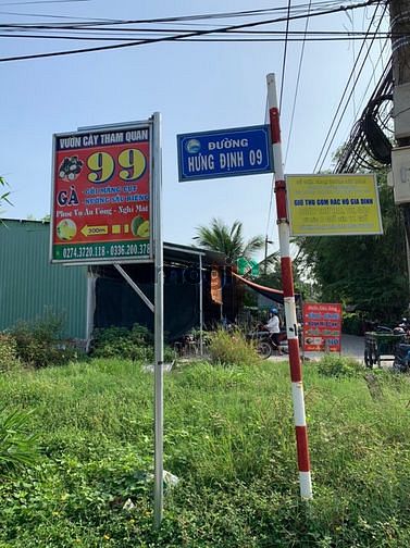 Hình ảnh Bán lô đất mặt tiền hưng định 09 chính chủ