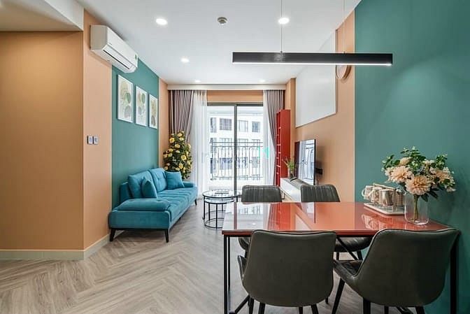 Hình ảnh Cho thuê Trang Chủ MB66.COM / Đăng Ký Tặng 66K Saigon Royal, quận 4 🏫80m2 2pn 2wc full nội thất