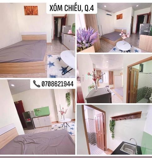 Hình ảnh Chuỗi Căng Hộ - Phòng Trọ Quận 4 giá Sinh Viên