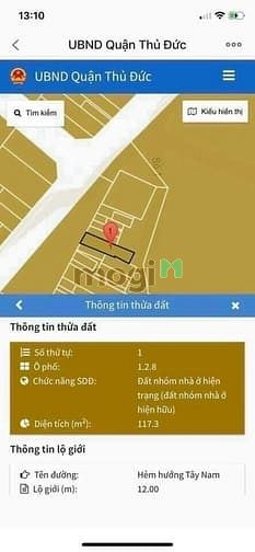 Hình ảnh Bán lô đất tặng nhà cấp 4 ngay đường số 1 Linh Trung. Nở hậu.SHR