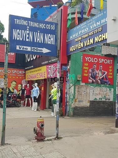 Hình ảnh Hẻm xe hơi Phan Văn Trị,P5,đối diện Emart ,DTSD 73m2, Chỉ 5.6 Tỷ