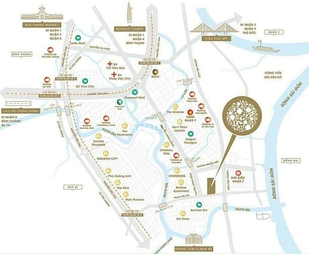Hình ảnh Bán Biệt thự Khu Compound Xây Sẵn Quận 7, Giá 14,3 tỷ