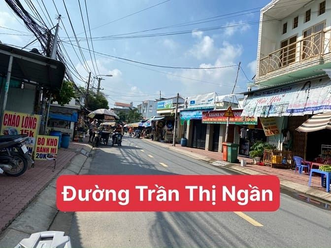 Hình ảnh Đất MT nguyễn thị rư TT củ chi 100m thổ cư cách chợ 70m