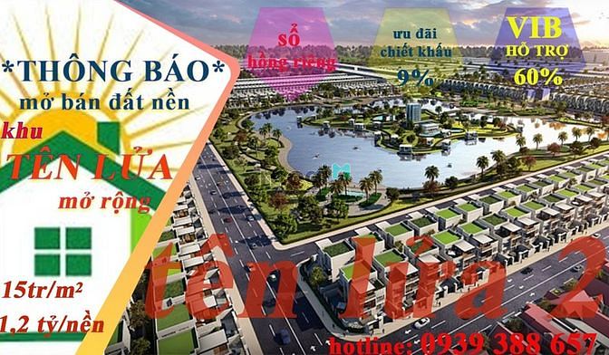 Hình ảnh THÔNG BÁO mở bán đất nền khu TÊN LỬA 2.