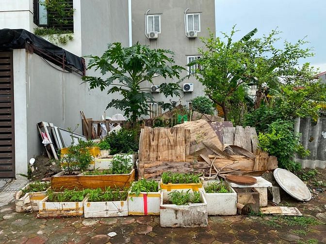 Hình ảnh Bán đất đấu giá A1 Cự Khối, mặt trục đường chính