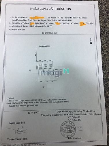 Hình ảnh Bán nhanh đất đẹp đường 23/10 Diên An gần Vĩnh Trung
