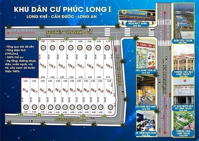 Hình ảnh Bán đất thổ cư chính chủ vị trí cần đước - Long An