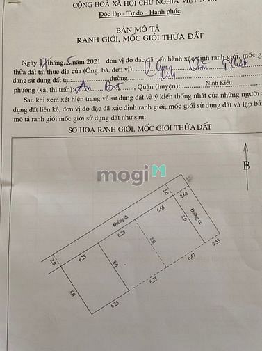 Hình ảnh Bán Nền 2Mt Hẻm 1 Trần Vỉnh Kiết, P.An Bình, Q.Ninh Kiều, Tp Cần Thơ.