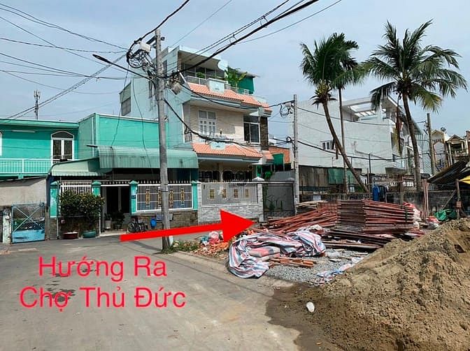 Hình ảnh Bán đất 60m góc 2 mặt tiền ngay Chợ Thủ Đức phường trường thọ, sổ đỏ