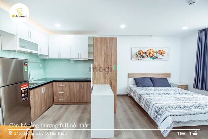Hình ảnh Căn Hộ 1pn 2pn_full nội thất_gần sân bay Tân Sơn Nhất