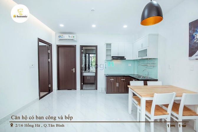 Hình ảnh Căn Hộ 1pn 2pn_full nội thất_gần sân bay Tân Sơn Nhất