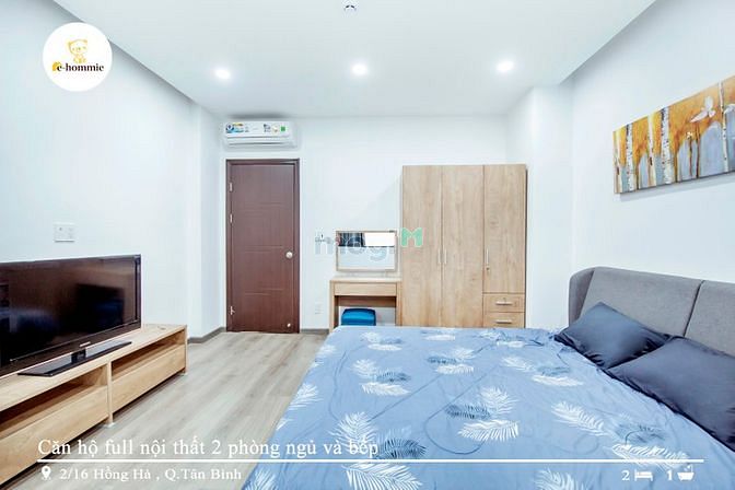 Hình ảnh Căn Hộ 1pn 2pn_full nội thất_gần sân bay Tân Sơn Nhất