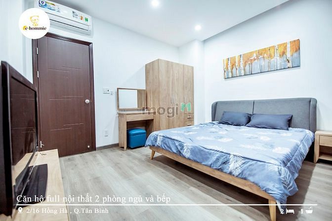 Hình ảnh Căn Hộ 1pn 2pn_full nội thất_gần sân bay Tân Sơn Nhất