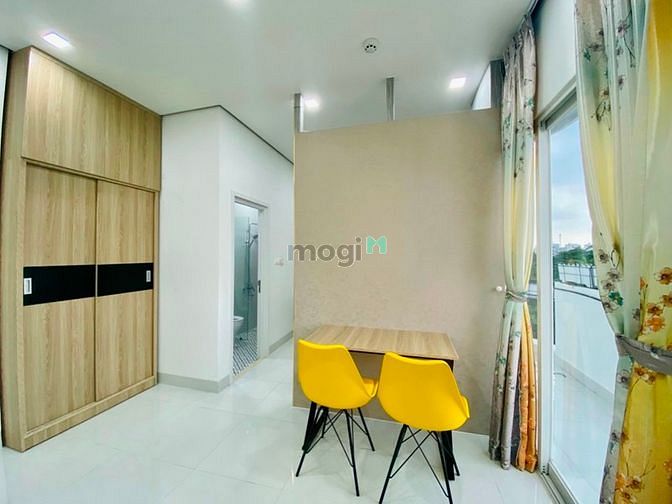 Hình ảnh 🦢 CHDV 1PN vách ngăn, 2 Giường, Full NT, bếp tách PN,ban công cửa sổ