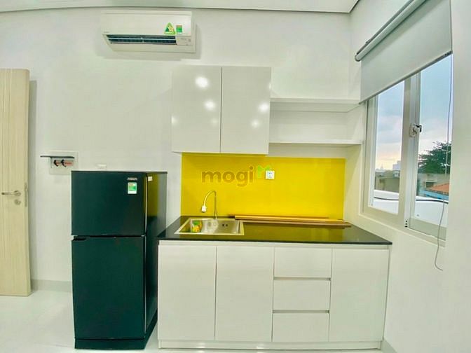 Hình ảnh 🦢 CHDV 1PN vách ngăn, 2 Giường, Full NT, bếp tách PN,ban công cửa sổ