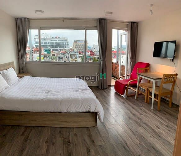 Hình ảnh Studio_Full nội thất mới 100%_Ban Công_View Hồ Tây gần Lăng Bác