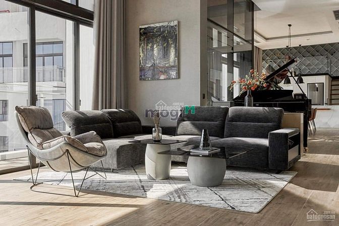 Hình ảnh Cho thuê Duplex The View, 137m2, nội thất cơ bản, lầu cao view Phú Mỹ