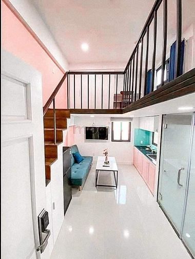 Hình ảnh Phòng Duplex full nội thất có cửa sổ thoáng mát