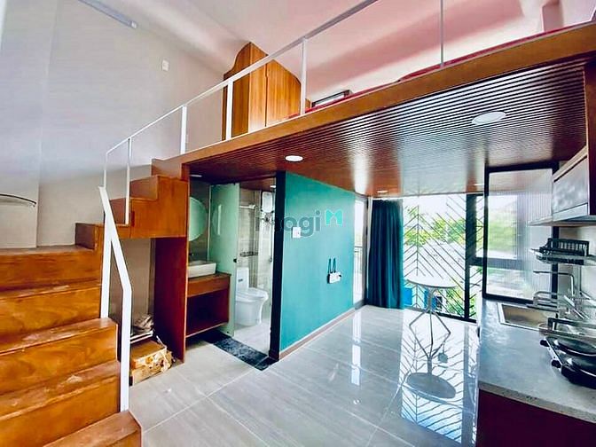 Hình ảnh Phòng Duplex full nội thất, ban công đẹp