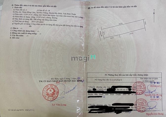 Hình ảnh Đất mặt tiền, có sổ chỉ 155k Hòa Thắng, Bình Thuận