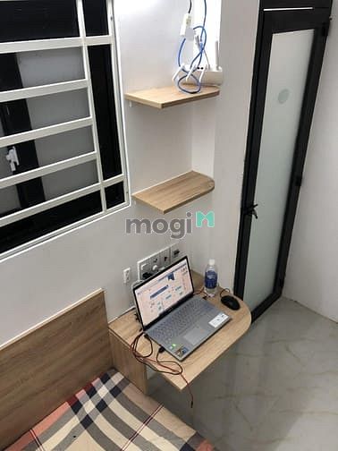 Hình ảnh Phòng mới xây Bình Thạnh full nội thất Giá Mùa Covid