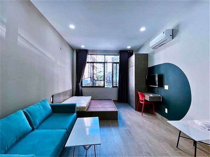 Hình ảnh 🌵Căn Hộ 1PN Mới Xây Tại CMT8, Q3. Đối Diện CV Lê Thị Riêng 🌵