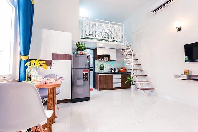 Hình ảnh Phòng Duplex Ful nội thất sạch đẹp thoáng mát