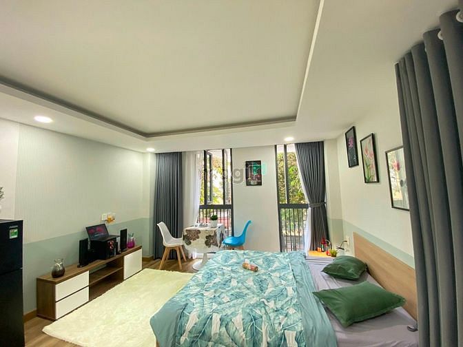 Hình ảnh Studio FNT. Có ban công . Gần cầu Kênh Tẻ , cầu HimLam, LOOTE, BigC ,