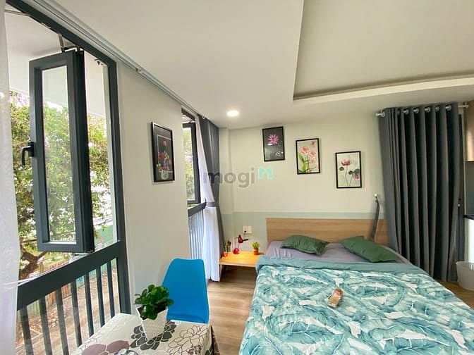 Hình ảnh Studio FNT. Có ban công . Gần cầu Kênh Tẻ , cầu HimLam, LOOTE, BigC ,