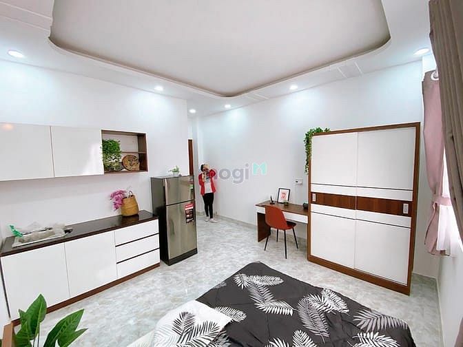 Hình ảnh 🌸CHDV Studio mới 100%_Full NT_bẾP XA giường 🌸 Trung tâm Bình Thạnh