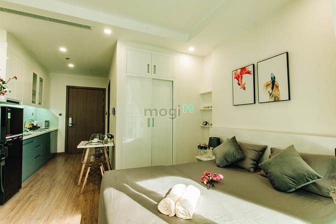 Hình ảnh Cho thuê Studio VinHomes Green Bay: 27m2 full đồ giá 8tr