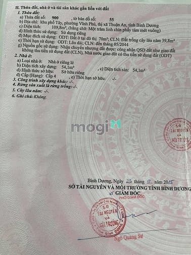 Hình ảnh Bán nhà Vĩnh Phú Thuận an bình dương
