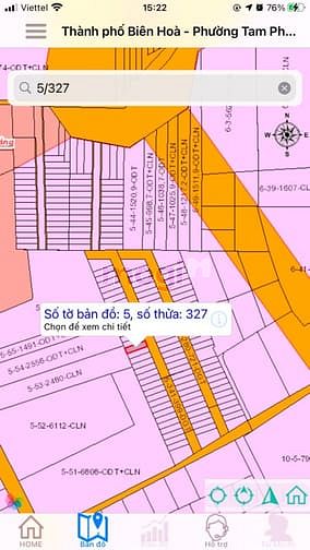 Hình ảnh Bán Đất Tam Phước Sổ Hồng Riêng Thổ Cư Mặt Tiền Vòng Xoay 60 Mét