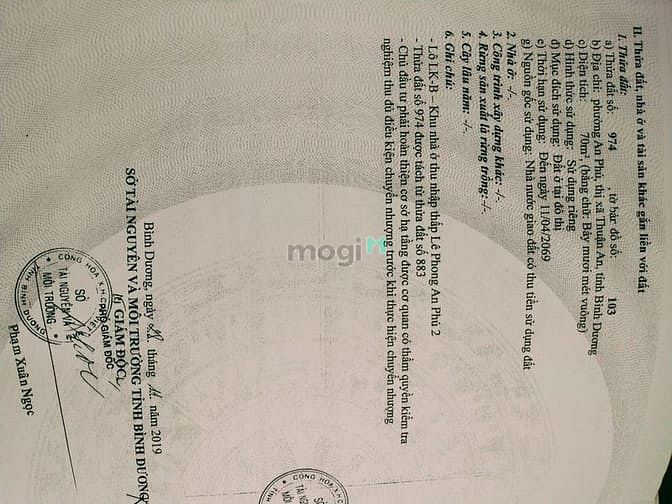 Hình ảnh Bán đất an phú thuận an bình dương