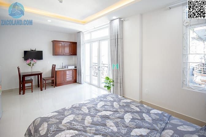 Hình ảnh Căn Hộ 1PN Ban Công Đường Bắc Hải Q10 -Ưu Đãi Dịch