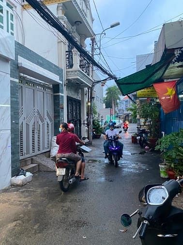Hình ảnh Nhà mới HXH 45 Âu Dương Lân Lửng 2Lầu ST