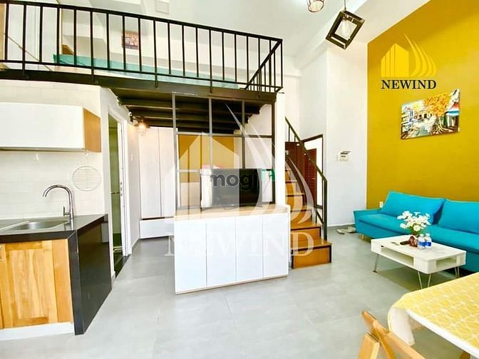 Hình ảnh Cho Thuê Căn Hộ Ban Công 35M2, Khuông Việt, Đầy Đủ Nội Thất