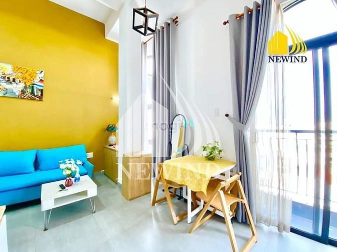 Hình ảnh Cho Thuê Căn Hộ Ban Công 35M2, Khuông Việt, Đầy Đủ Nội Thất